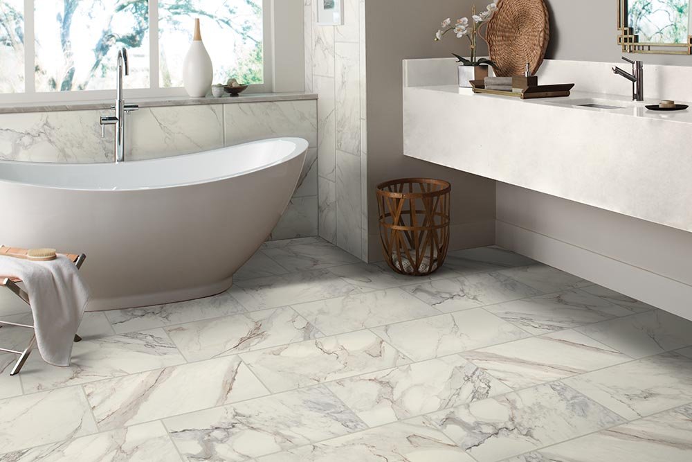 Bathroom Porcelain Marble Tile - {{ name }} in {{ location }}